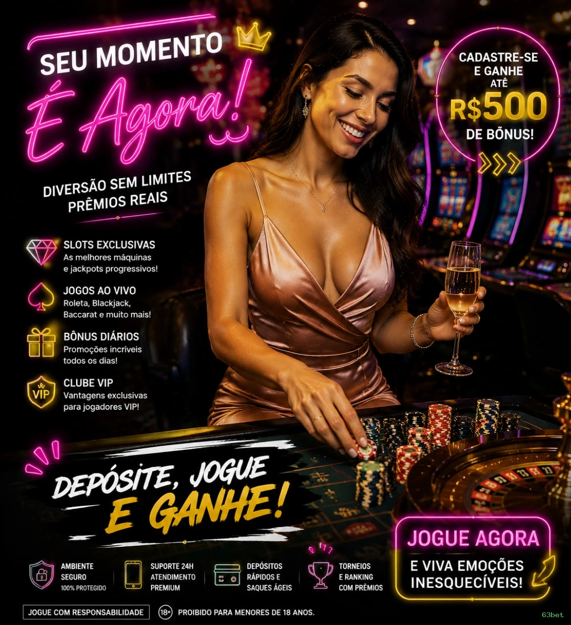Jogos de Cassino 63bet - Variedade Incrível com Grandes Prêmios